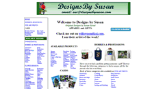 Desktop Screenshot of designsbysusan.com
